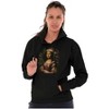 Christmas Mona Lisa Santa Claus Hoodie Sweatshirt Women Men Brisco Brands - 4 of 4