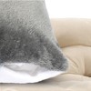 Cheer Collection Set of 2 Microfleece Throw Pillows - 3 of 4