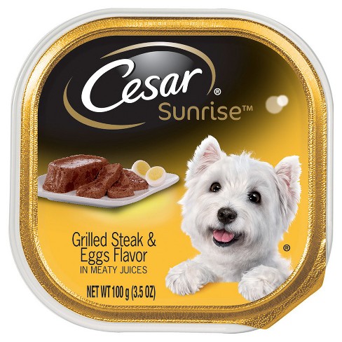 CESAR® Sunrise Grilled Steak And Eggs Flavor Breakfast Wet