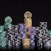 Slickblue 14-Gram Poker Chips 25-Pack, Hi Roller Design, Laser Inlay Art, Casino Play, $1-$10,000 - 3 of 3