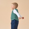 Little Plant Premium Goose Down Vest- Green Dinosaur - 2 of 3