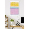Trends International Reinders: Abstract - Colorful Squares in Pink and Yellow Framed Wall Poster Prints - 2 of 4