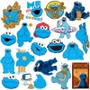 Sesame Street Cookie Monster 100ct Vinyl Large Deluxe Stickers Variety Pack - image 3 of 4