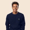Dalix Lightning (Glow in the Dark) Embroidered Crewneck Fleece Sweatshirt Pullover Mens - 3 of 4