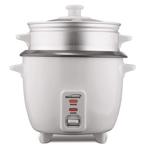 Brentwood Rice Cooker/Non-Stick with Steamer - 1 of 4