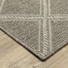 Oriental Weavers Caicos CA02N Grey/ Light Grey Indoor/Outdoor Area Rug - 7'10" x 10' - 2 of 4
