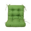 ARTPLAN Outdoor Cushions Seat Back Chair Cushions Wicker Tufted Pillow for Patio Outdoor Furniture - 2 of 4
