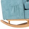 Dolonm COOLMORE living room Comfortable rocking chair accent chair - 4 of 4