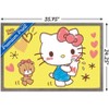 Trends International Hello Kitty: 25 Snack Time - Milk Framed Wall Poster Prints - 3 of 4