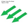Unique Bargains Directional Sign PVC Adhesive Removable Arrow Stickers 6 Sheet - 3 of 4