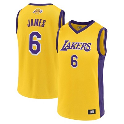 Nba Los Angeles Lakers Youth James Performance T-shirt - Xl : Target