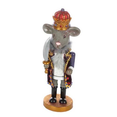 Kurt Adler 12" Hollywood Mouse King Nutcracker