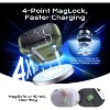 HTUTWOO Auto-Open For AirPods Pro 2nd/1st Gen Case With Built-in Magnets, Compatible With Mag-Safe Charging, With Air-AL Carabiner - 3 of 4
