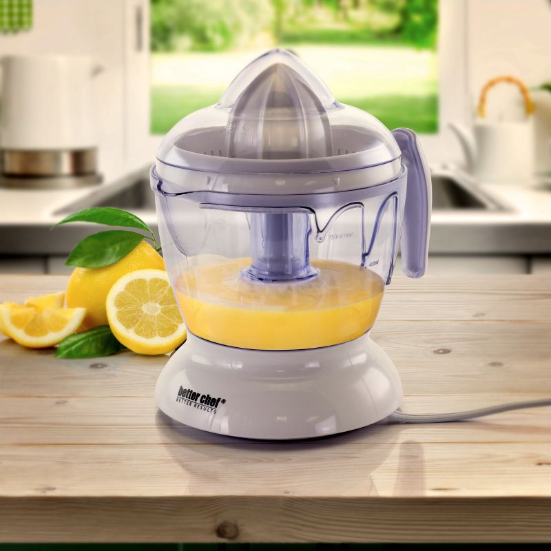 Better Chef 25 Ounce Electrical Citrus Juicer in White, 5 of 10