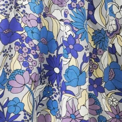 pale periwinkle floral
