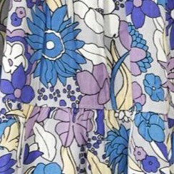 pale periwinkle floral