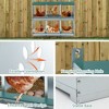 Kumasinova 3/6/8/4-Bay Metal Chicken Nesting Box( with Legs),Galvanized Steel Laying Box for Hens,Poultry Supplies with Egg Protection,Green - 4 of 4