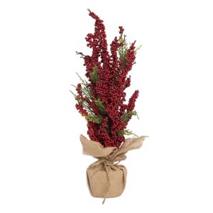 Transpac Foam 24 in. Red Christmas Berry Tree - 1 of 2