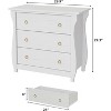 Boho 3/6/7-Drawer Dresser with Curved Legs, Deep Storage Drawers, Freestanding Wood Storage Cabinet for Bedroom, Living Room, Entryway, Balcony - 2 of 4
