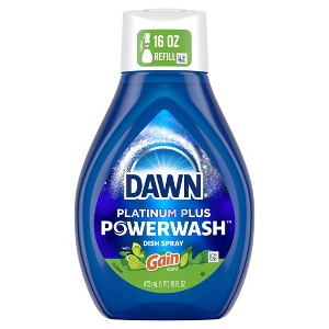 Dawn Powerwash Spray Refill, Dish Soap, Dishwashing Liquid, Gain Original, 1 Refill, 16 Fl Oz - 1 of 1