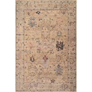 Nuloom Nolira Traditional Bordered Washable Area Rug - 1 of 4