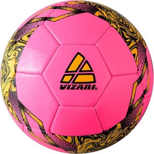 Vizari Toledo Soccer Ball for Outdoor Training and Fun Play | Two-Tone Football Soccer Ball in Sizes 3 4 and 5 for All Skill Levels and Ages | Best Soccer Ball for Kids Boys Girls Youth and Adults - 1 of 4