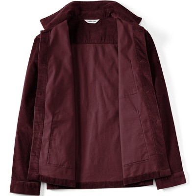 Lands' End Men's Corduroy Chore Jacket - Large - Lush Burgundy — фото 3