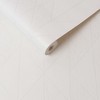 Milan Geo White Paintable Wallpaper - 3 of 4