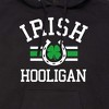 Men's - Instant Message - Irish Hooligan Athletic Graphic Fleece Pullover Hoodie - 2 of 4