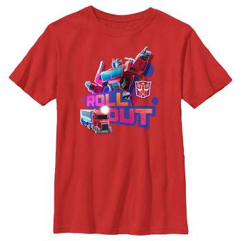 Boy's Transformers: EarthSpark Optimus Prime Roll Out T-Shirt