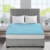 MAXZZZ All Season Reversible Hypoallergenic 1.5" Cooling Mattress Topper - Queen - 4 of 4