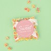 Big Dot of Happiness Pink Simple Script Thank You Stickers and Clear Cookie Bags, Cellophane Treat Bags 4.25x7 IN for Candy or Baked Goods - 25 Count - 2 of 4