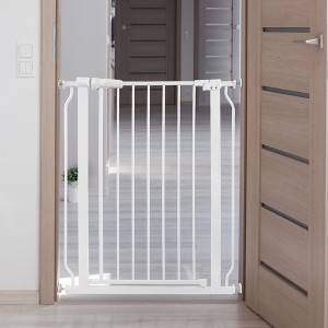 Gulches Infant and Pet Safety Gate, Child Barrier for Doorways, Stairs, and Hallways, 29.1-Inch to 33.8-Inch Openings, 30-Inch H. - 1 of 4