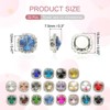 Unique Bargains DIY Craft Clothing Shoe Hat Bag Button Decor Claw Gem Rhinestones 32 Pcs - 2 of 4