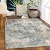 Lahome Modern Abstract Washable Area Rug-Soft Carpet for Living Room, Bedroom, or Office - 3 of 4