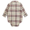 RuggedButts Baby Boys Long Sleeve Button Down Bodysuit - 2 of 2