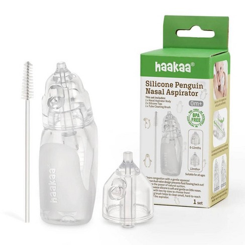 Frida Baby Baby Nasal Aspirator NoseFrida The Snotsucker All-Natural Saline  Nasal Spray - 12ct