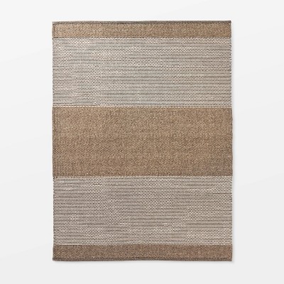 5'x7' Hillside Hand Woven Wool Cotton Area Rug Brown - Threshold™ designed with Studio McGee