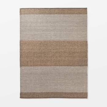 5'x7' Hillside Hand Woven Wool/Cotton Area Rug Brown - Threshold™ designed with Studio McGee