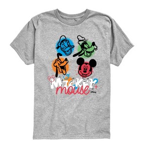 Boys' - Disney - Mickey Mouse Clubhouse Group Short Sleeve Graphic T-Shirt - 1 of 4