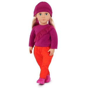 Our Generation 18" Fashion Doll in Color Block Outfit - 1 of 3