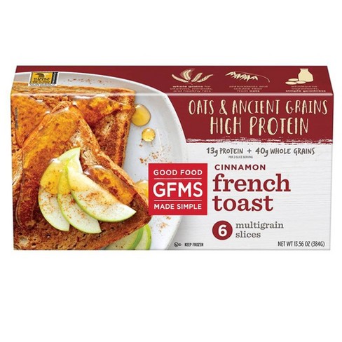 Good Food Made Simple Frozen Cinnamon French Toast - 13.56oz : Target