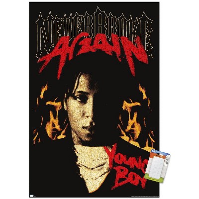 Trends International NBA Youngboy - Firestarter Unframed Wall Poster Prints