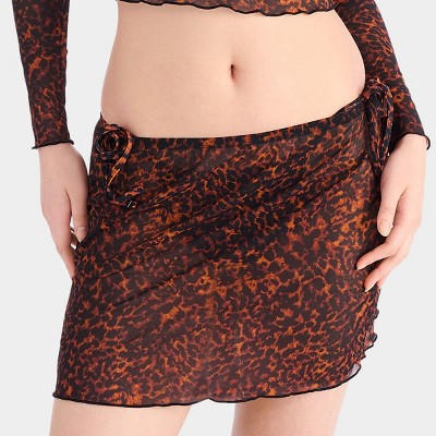 Parade Mesh Mini Skirt