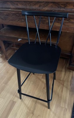 Becket metal x discount back counter stool