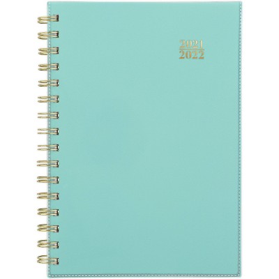 2021-22 Academic Weekly/Monthly Planner 5.5" x 8.5" Seaglass - Cambridge