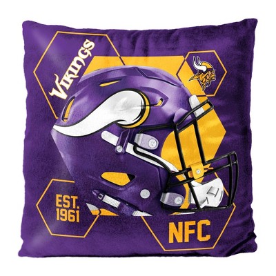 NFL Minnesota Vikings Connector Velvet Reverse Pillow