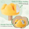 Tangkula 45" Tall Cat Tree w/ Plush Padded Top Perch Fruit-Shaped Platforms Dangling Balls - 4 of 4