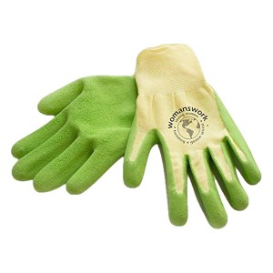 Womanswork Weeding Glove, Latex-Dipped Palm, Green, Size Small (1 pair) - 1 of 1