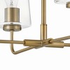 Lark Kline 4 - Light Chandelier in  Lacquered Brass - 2 of 4